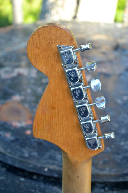 1968 Stratocaster Headstock Back