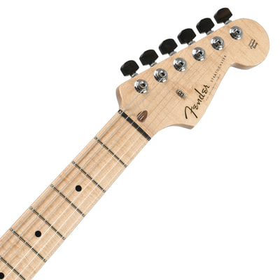 Spalted Maple Top Stratocaster headstock