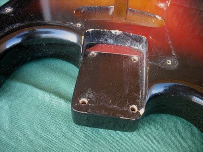 1963 Stratocaster Neck Pocket