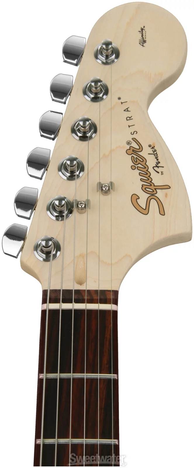 Gold Logo Squier Affinity Stratocaster HSS, Race Green Finish