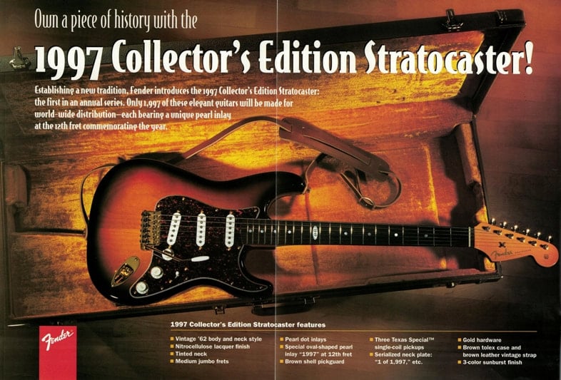Advert della 1997 Collector's Edition