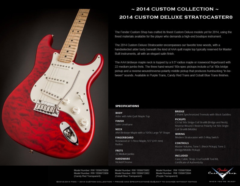 Custom Deluxe 2014