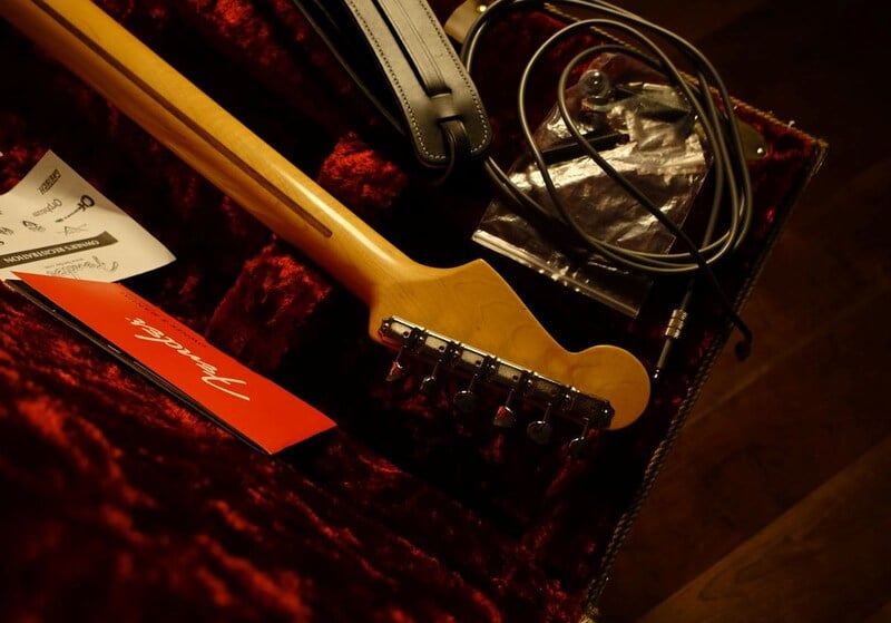 vintage hot rod 50s Stratocaster Neck