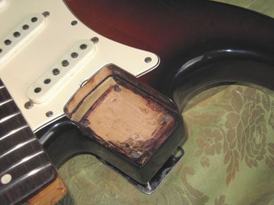 '62 Vintage Stratocaster Neck Pocket