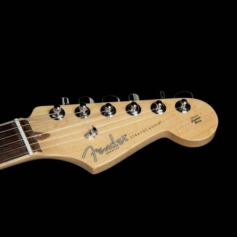American Professional Channel Bound Stratocaster Headstock