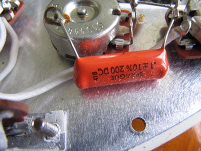 '62 Vintage Stratocaster Capacitor