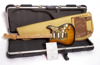 DD 40th Anniversary Stratocaster Case