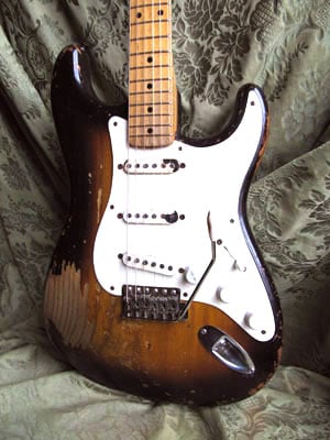 1956 Stratocaster Body front