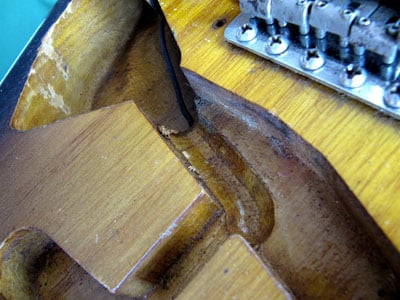 
1956 Stratocaster Routing