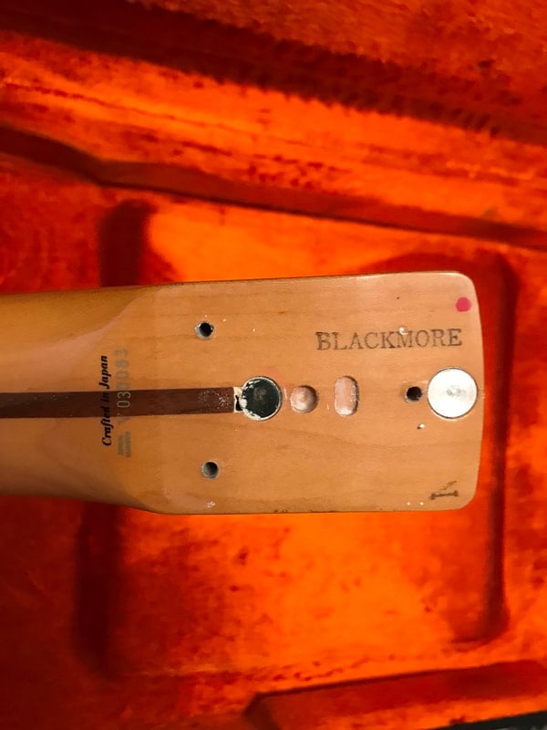 blackmore Stratocaster Neck Heel