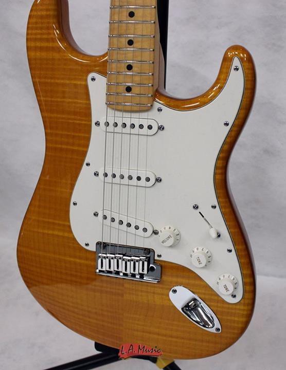 2012 Custom Deluxe Stratocaster body side