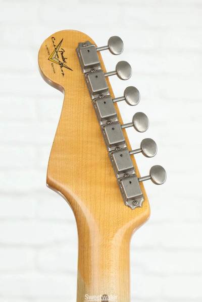 Limited Edition 1955 Relic Stratocaster headstock back