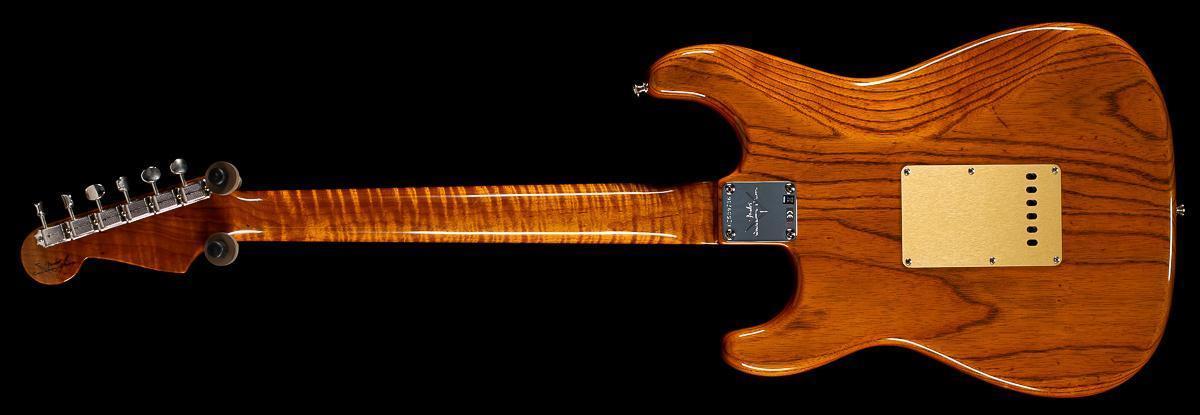 Artisan Ziricote Stratocaster back