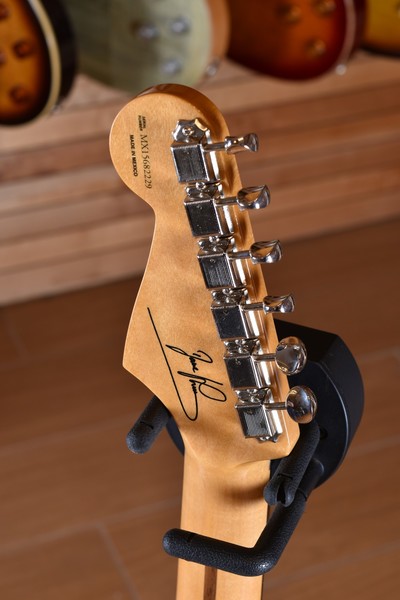 Dave Murray stratocaster Headstock Back