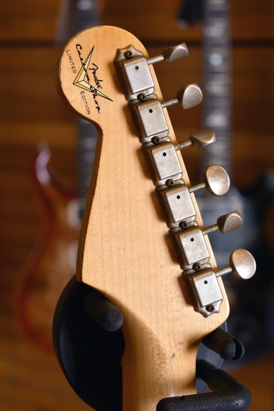 '57 Heavy Relic Stratocaster headstock back