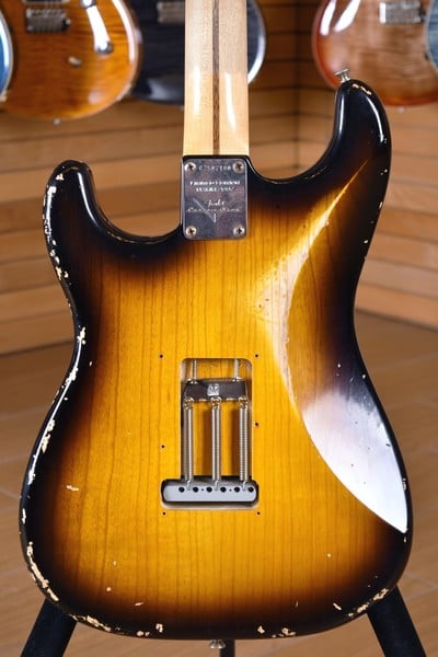 '57 Heavy Relic Stratocaster body back