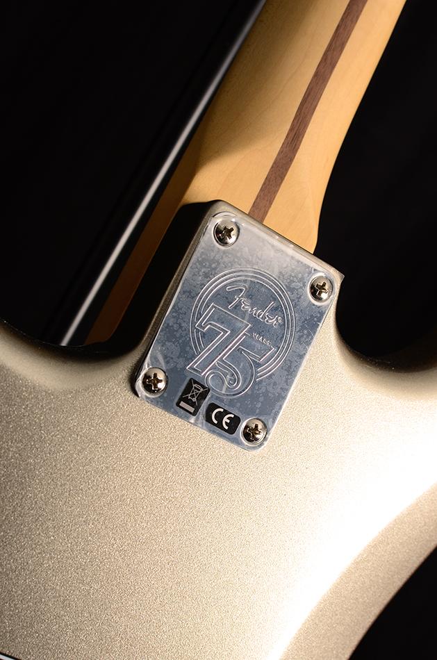 75th Anniversary Stratocaster Neck Plate