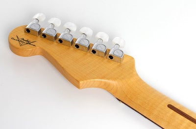 2012 Custom Deluxe Stratocaster headstock back