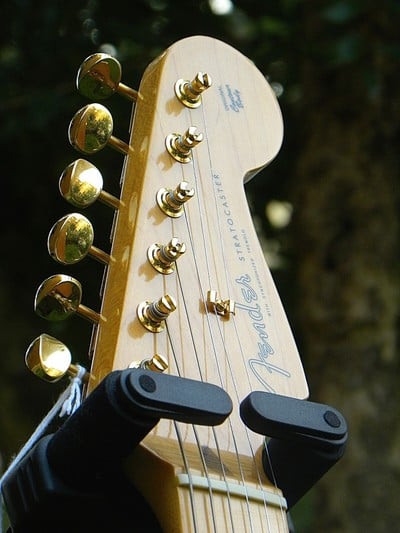 50th Anniversary Stratocaster Headstock Front