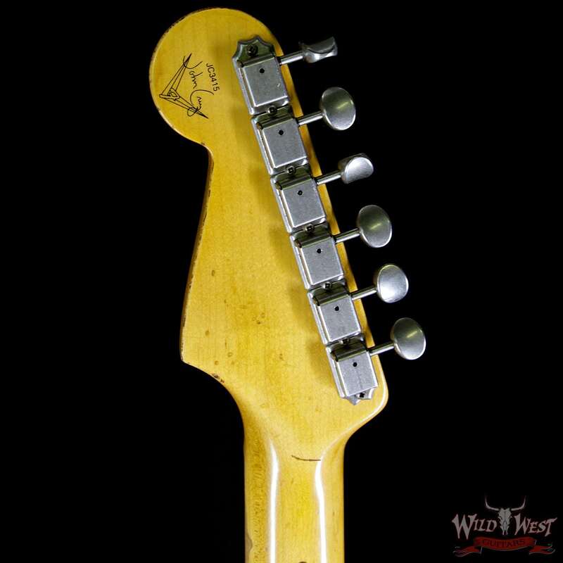
Jimmie Vaughan stratocaster Headstock Back