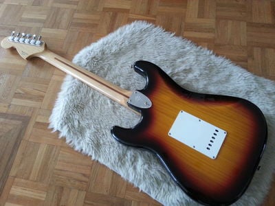 Classic '70s Stratocaster back