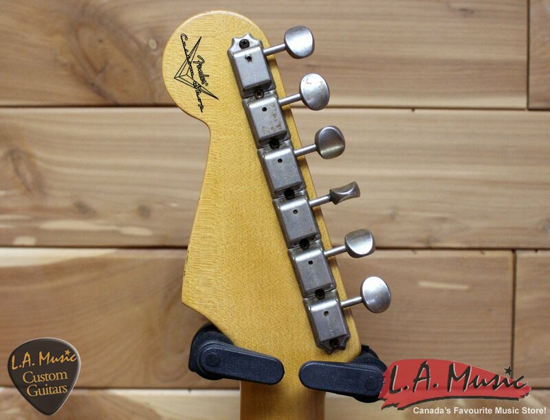1963 Custom Stratocaster Relic headstock back