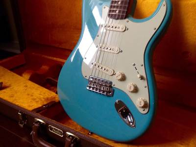 2011 FSR American Vintage '62 Stratocaster, Tropical Turquoise body