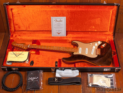 Figured Rosewood Artisan Stratocaster case