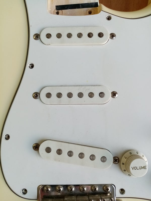 Squier Standard Stratocaster pickup covers