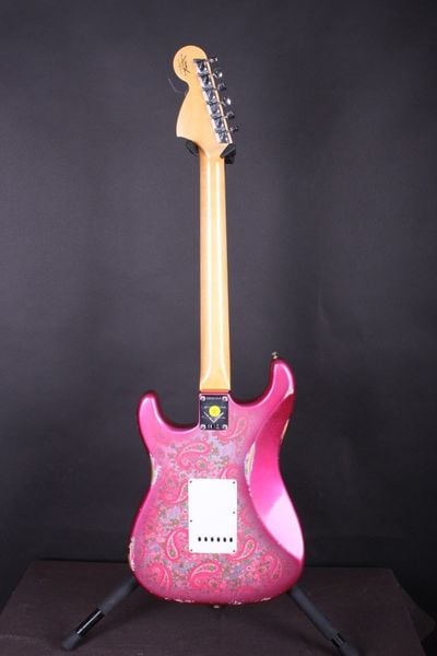 Limited 1968 Paisley Stratocaster Relic back