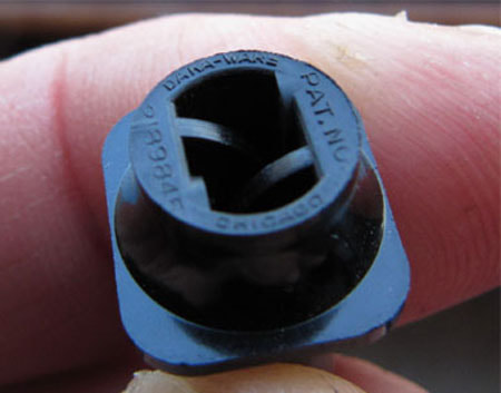 Markings under the tip