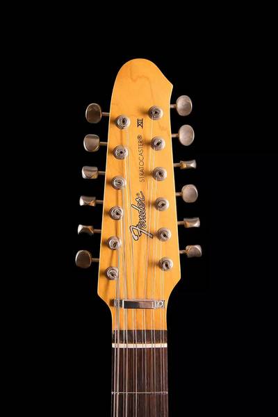 Stratocaster XII - Model #1 (MIJ) headstock