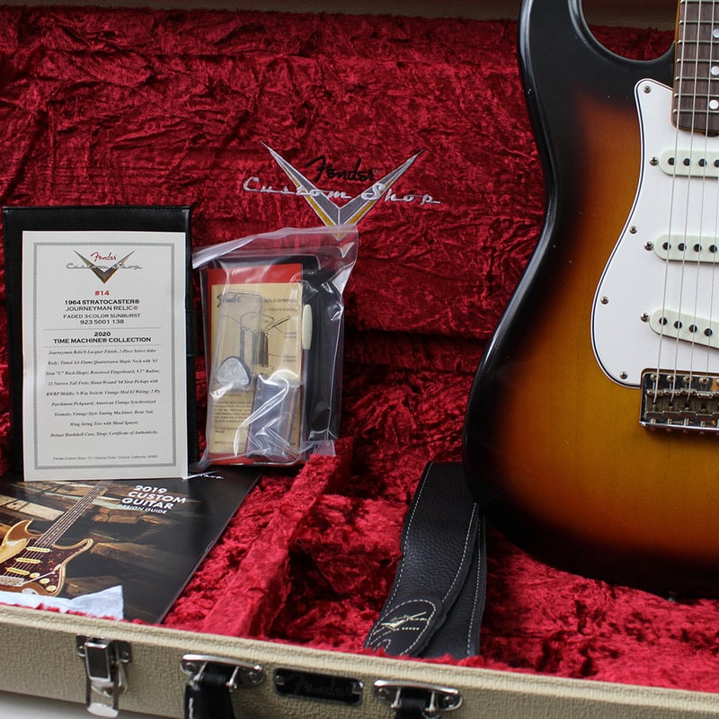1964 stratocaster journeyman relic case candy