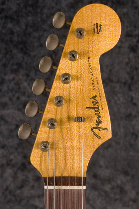 1959 Stratocaster Journeyman Relic Headstock front