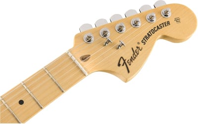 American Special Stratocaster HSS Headstock front