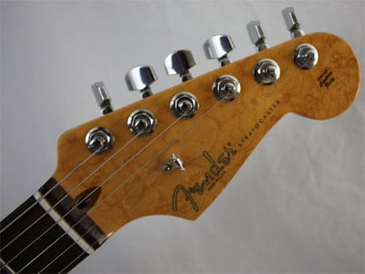 Fender Select Stratocaster HSS Headstock Front