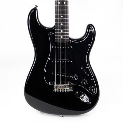 American Standard Blackout Stratocaster Body front