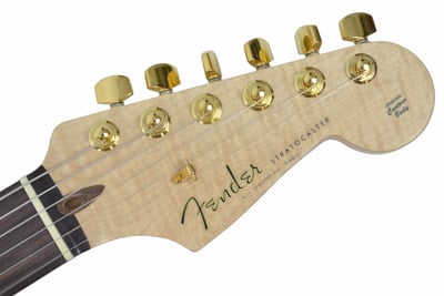 60th Anniversary Stratocaster Headstock Front