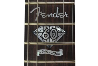 60th Anniversary Stratocaster Fretboard Inlay