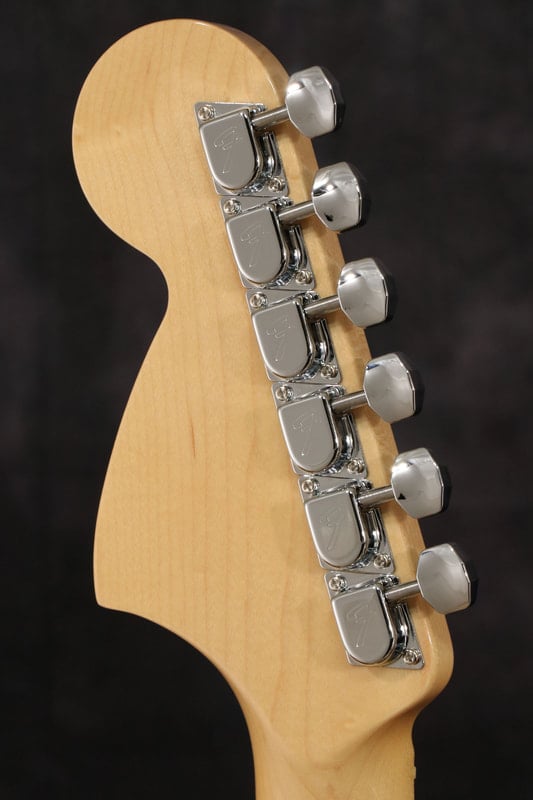 Made in Japan Limited International Color Stratocaster headstock back