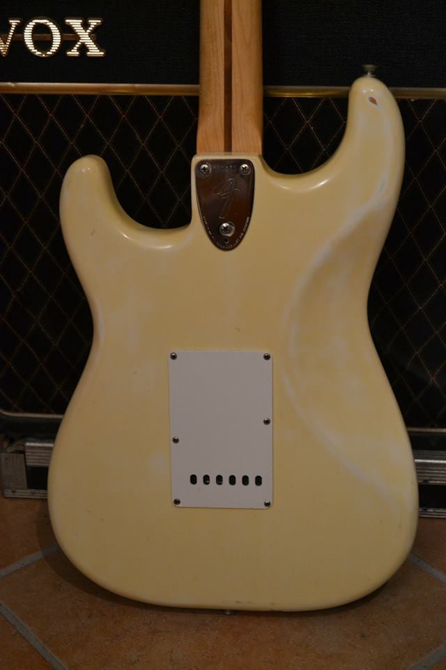 1975 Stratocaster Body Back
