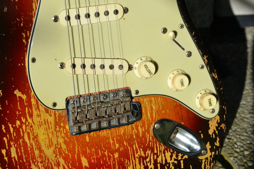 1961 Stratocaster Detail