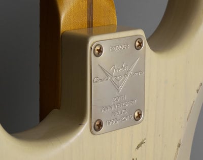 20th Anniversary Stratocaster Neck Plate