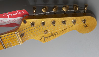 20th Anniversary Stratocaster Headstock Front