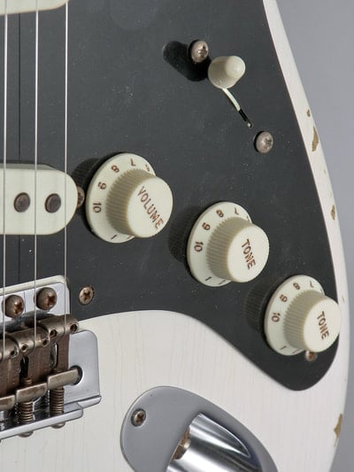 Ancho Poblano Stratocaster knobs