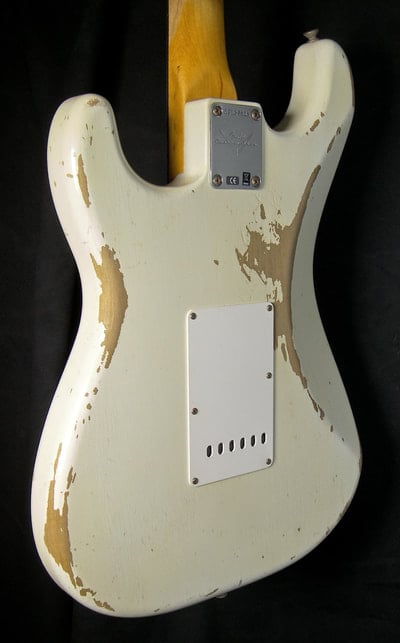 1967 Heavy Relic Stratocaster body back