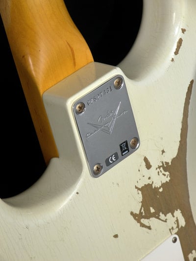 1967 Heavy Relic Stratocaster neck plate
