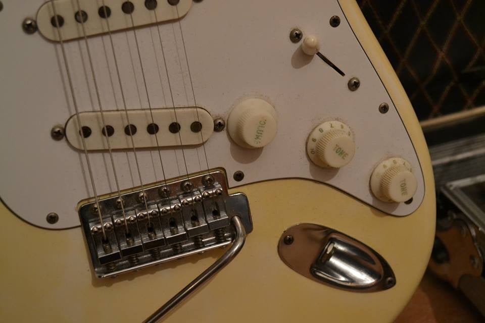 1975 Stratocaster Detail