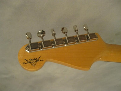 Time Machine 1965 Stratocaster headstock back