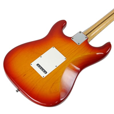 Custom Deluxe Stratocaster body side back